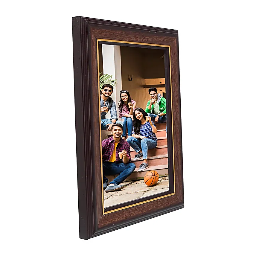 wooden style photo frame