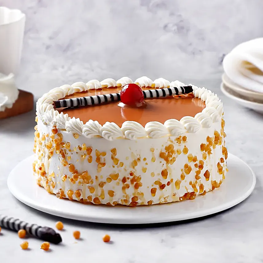 Golden Butterscotch Cake Half Kg
