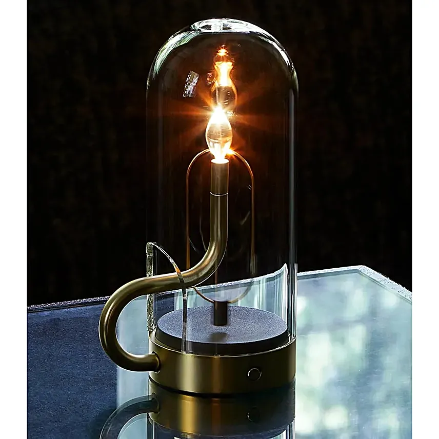 Golden Glow Aura Lamp