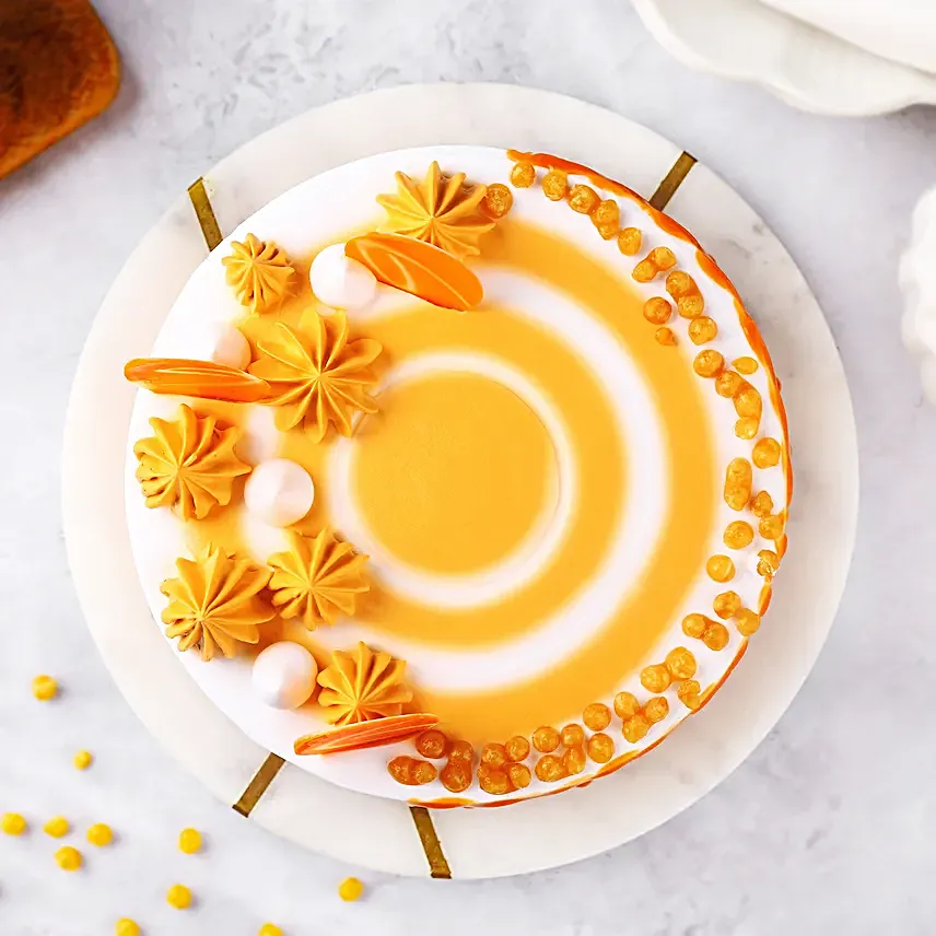 Golden Glow Butterscotch Cake Half Kg