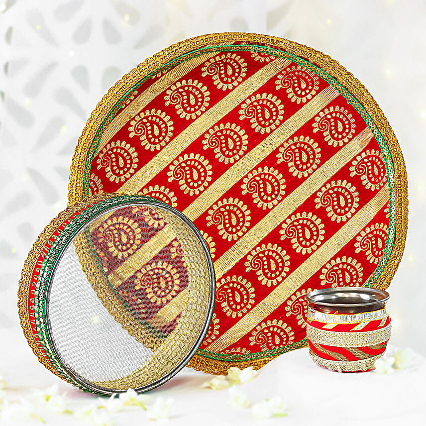 Golden Grace Karwa Chauth Essentials