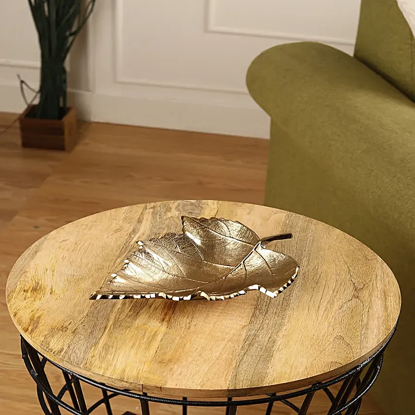 Golden Maple Elegance Tray