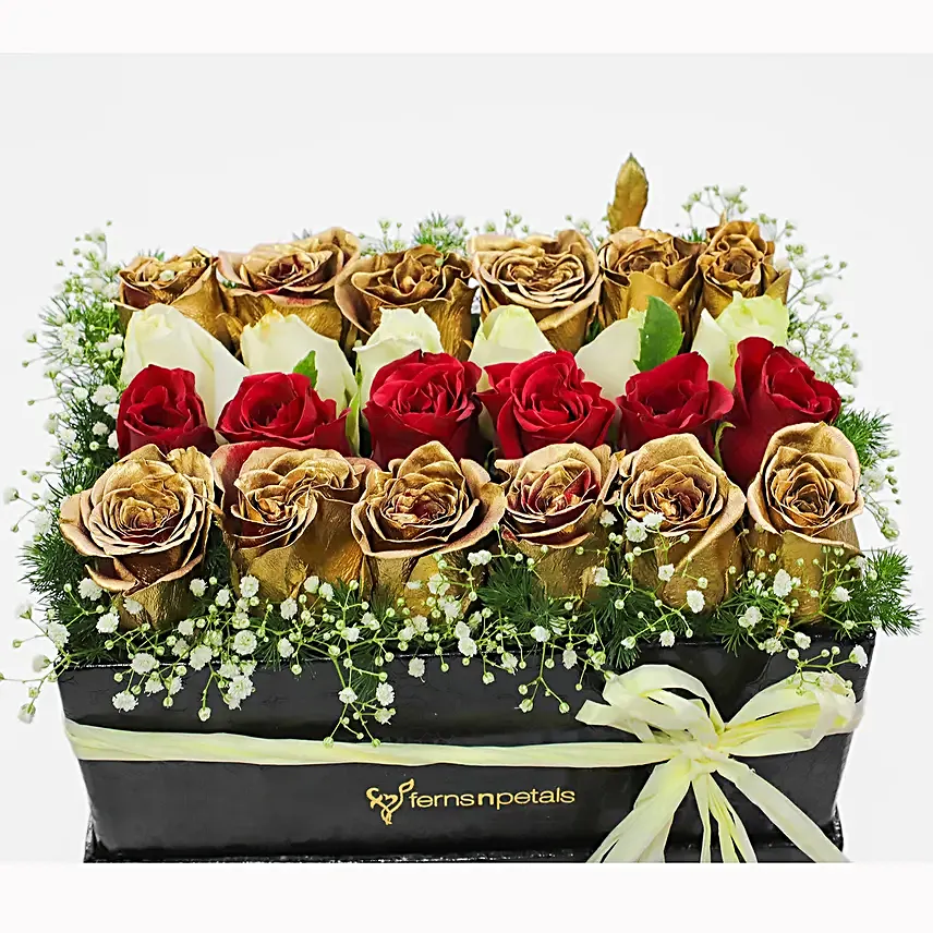 Flower Arrangment with Basket Online