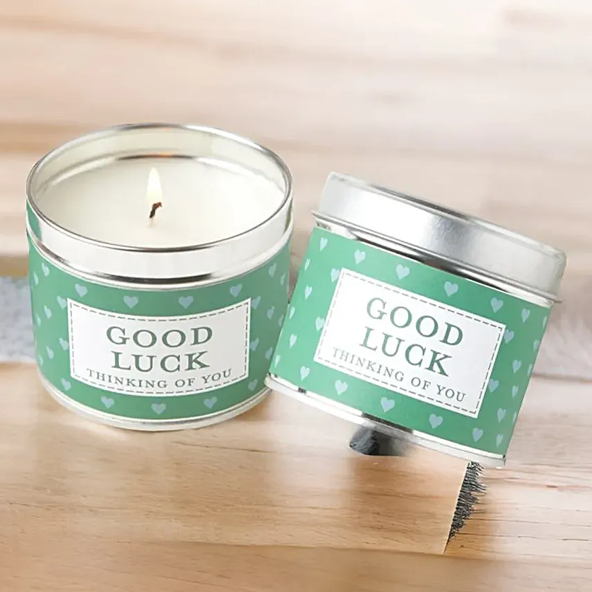 Good Luck Wishes Jar Candle