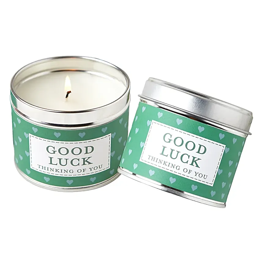 Good Luck Wishes Jar Candle