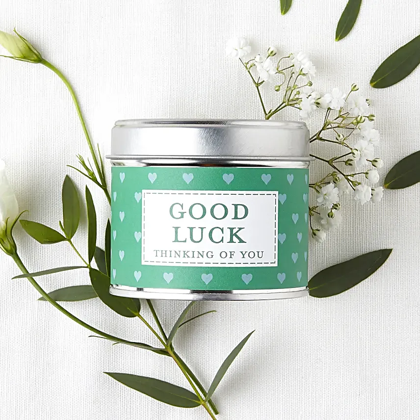 Good Luck Wishes Jar Candle