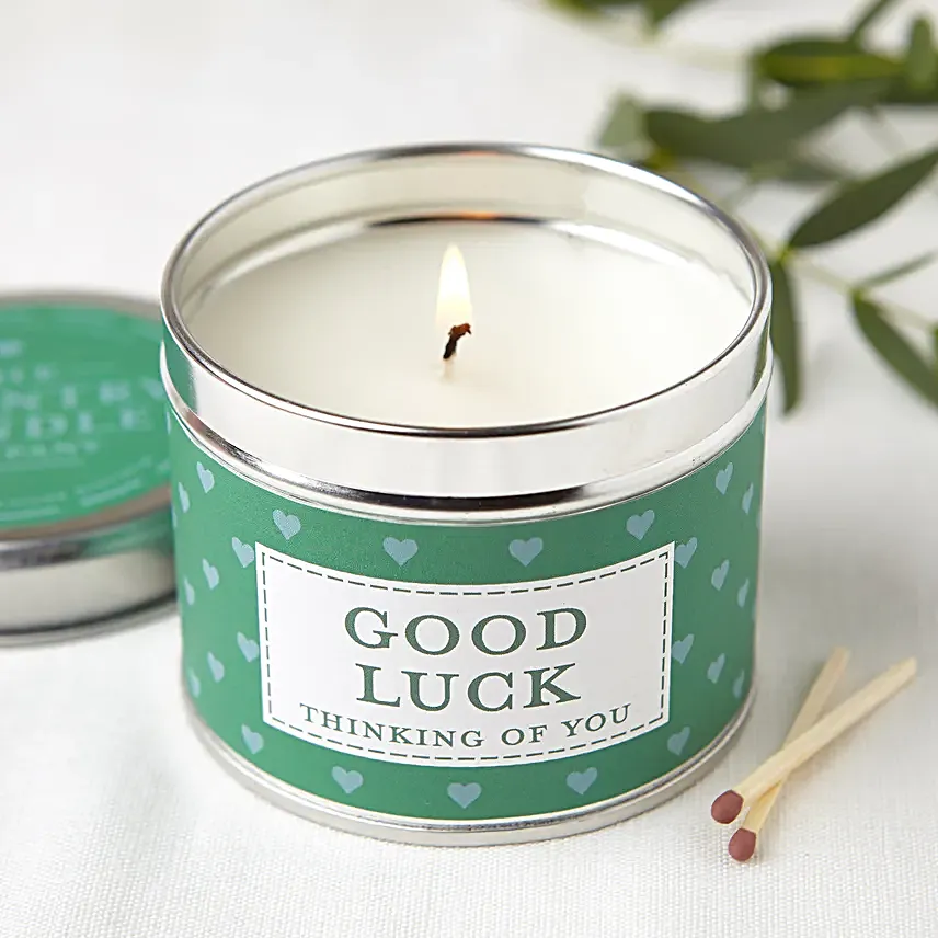 Good Luck Wishes Jar Candle