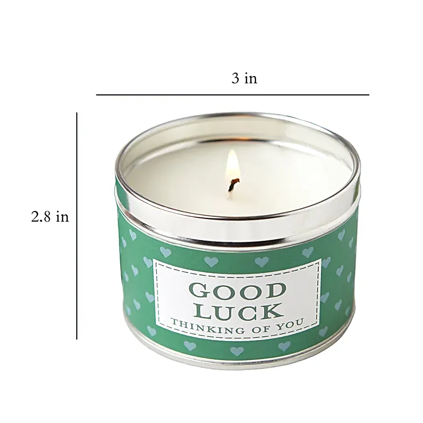 Good Luck Wishes Jar Candle