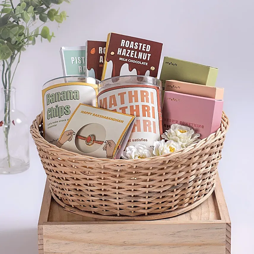 Gourmet Delight Rakhi Hamper