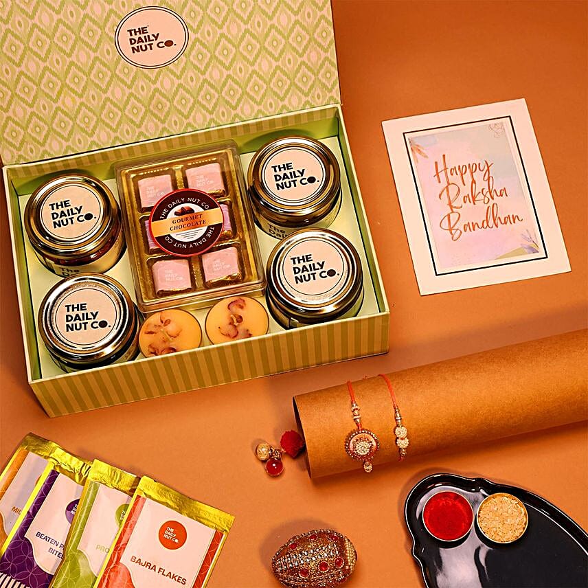Gourmet Delights Rakhi Hampers