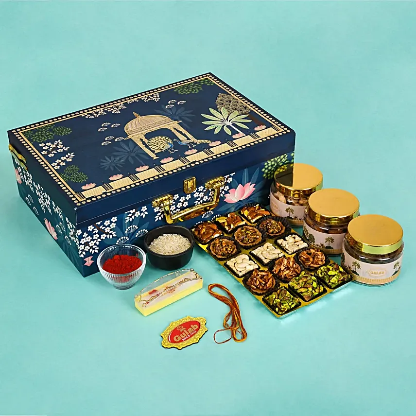 Gourmet Nut Medley Rakhi Gift