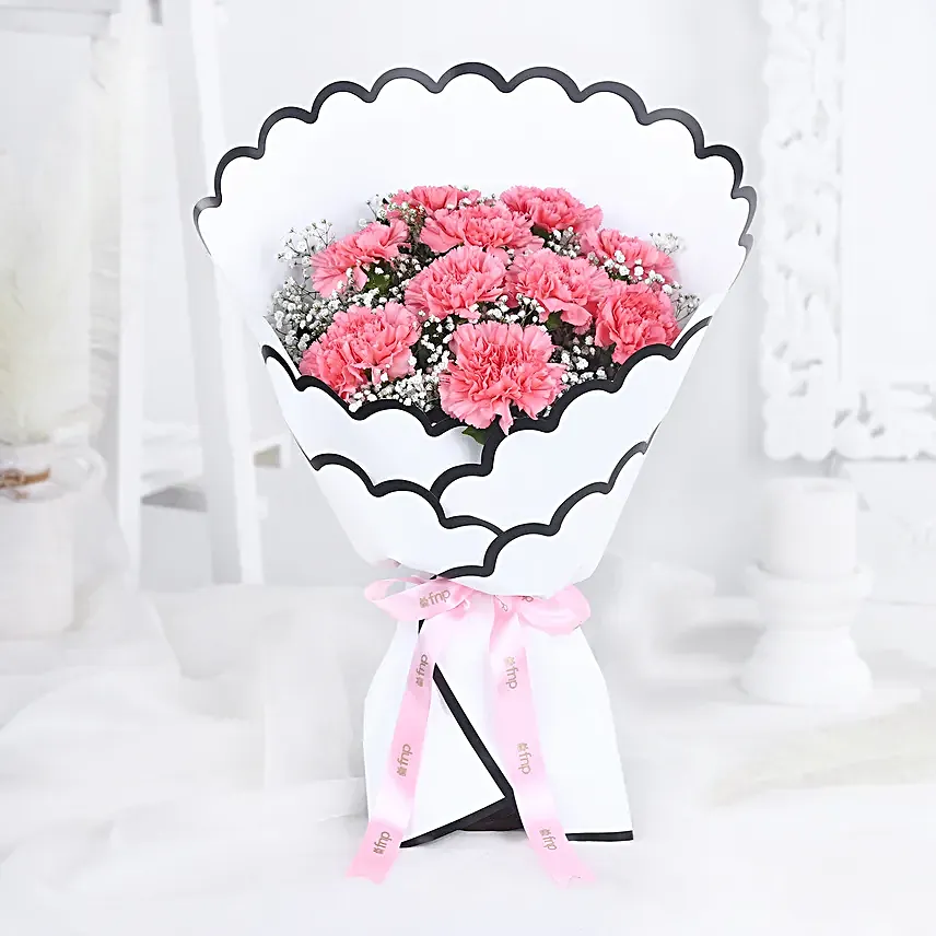 Graceful Carnation Bloom