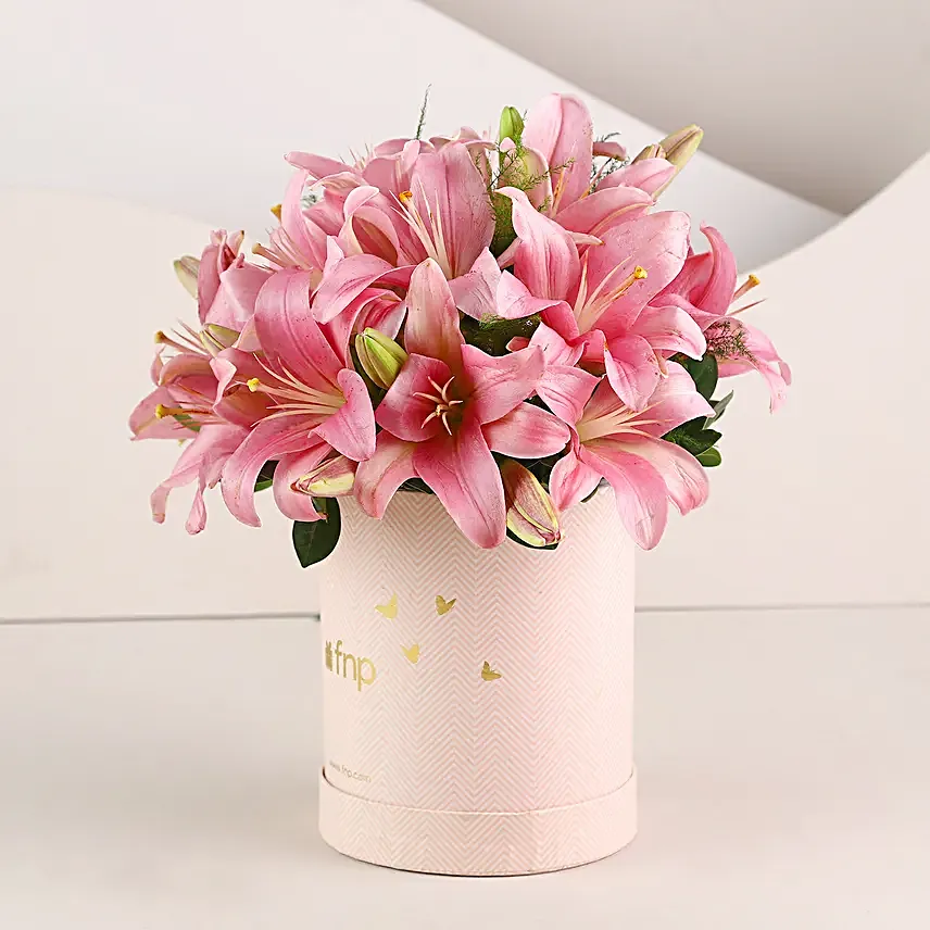 Gracious Pink Floral Box