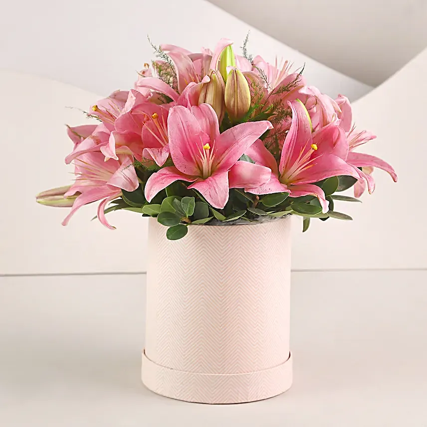 Gracious Pink Floral Box
