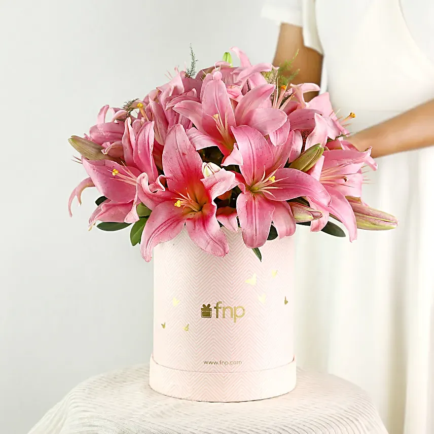 Gracious Pink Floral Box