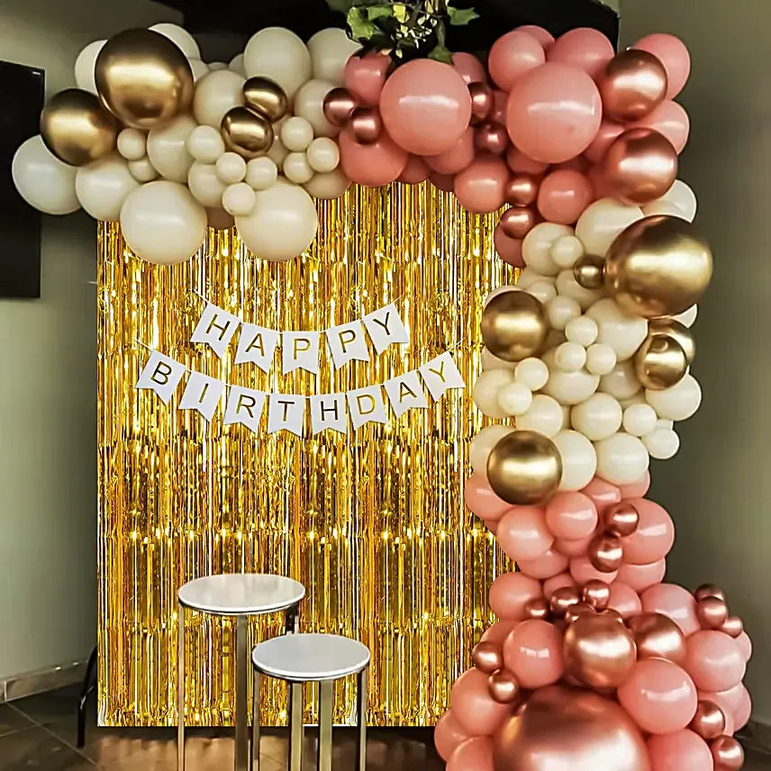 Grand Happy Birthday Balloon Surprise DIY Kit