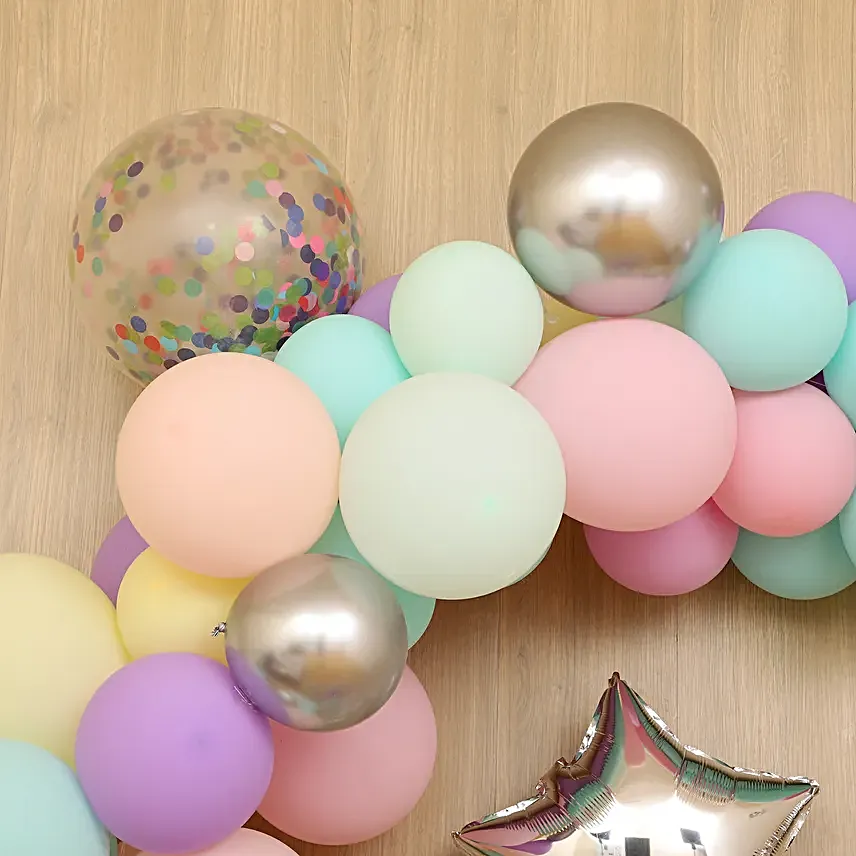 online grand welcome balloon decoration