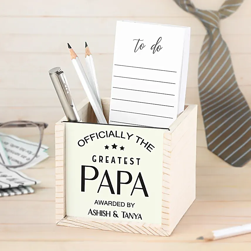 Greatest Dad Table Organiser