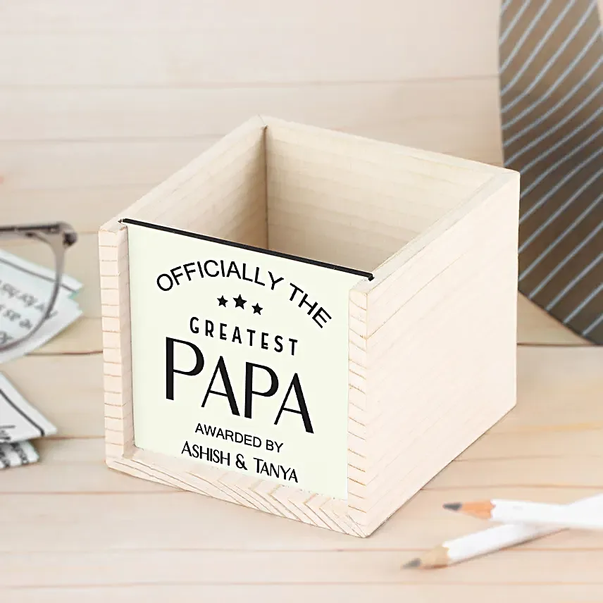 Greatest Dad Table Organiser