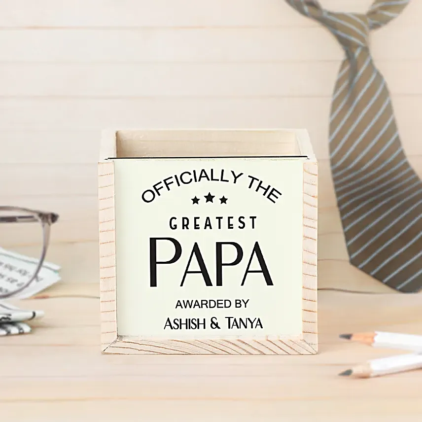 Greatest Dad Table Organiser