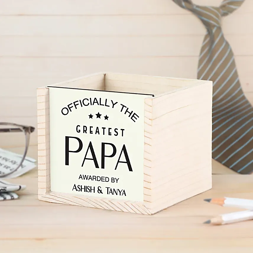Greatest Dad Table Organiser