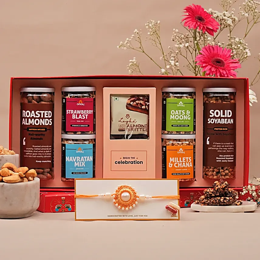 Guilt Free Goodies Rakhi Hamper