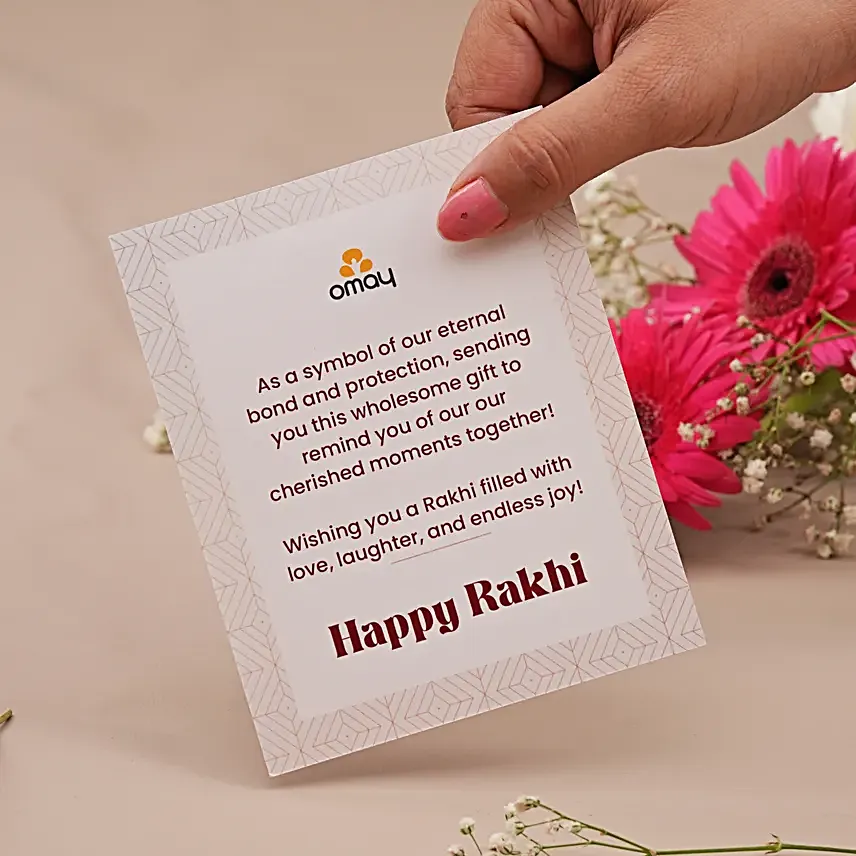 Guilt Free Goodies Rakhi Hamper