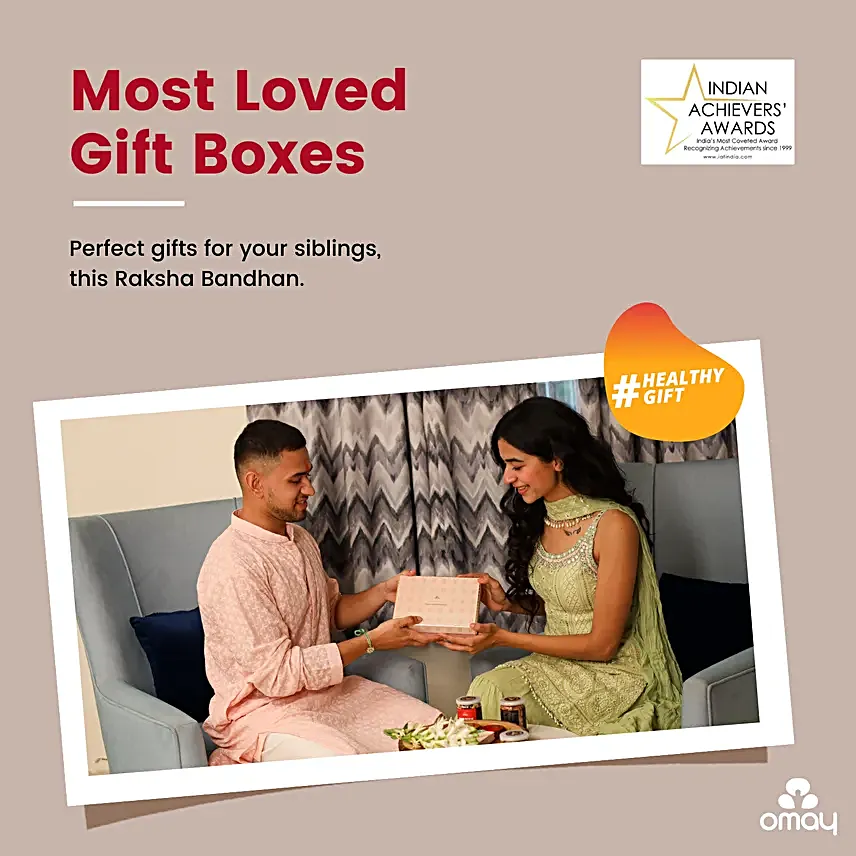 Guilt Free Goodies Rakhi Hamper