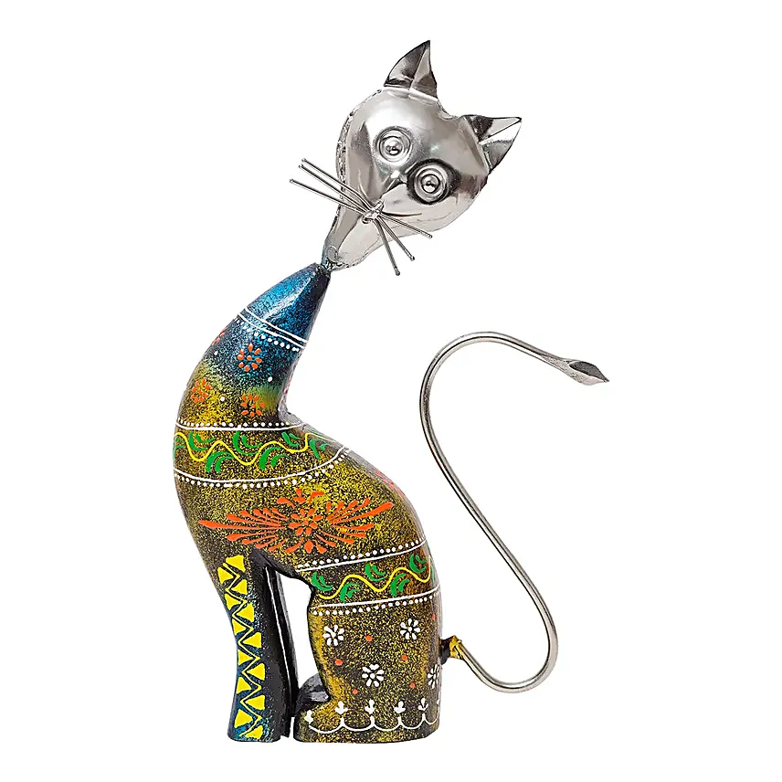 Cat Shaped Homedecor Item