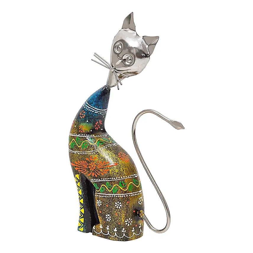 Cat Shaped Homedecor Item