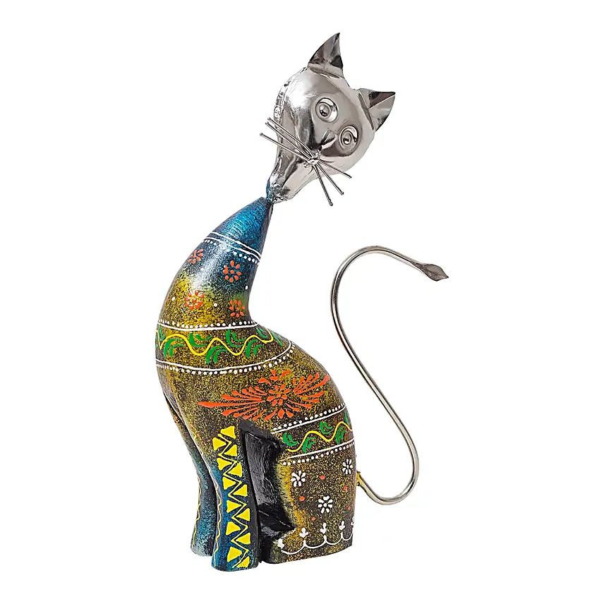 Cat Shaped Homedecor Item