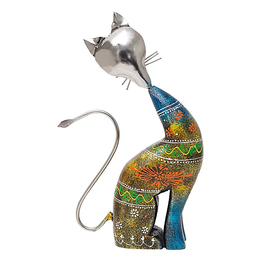 Cat Shaped Homedecor Item