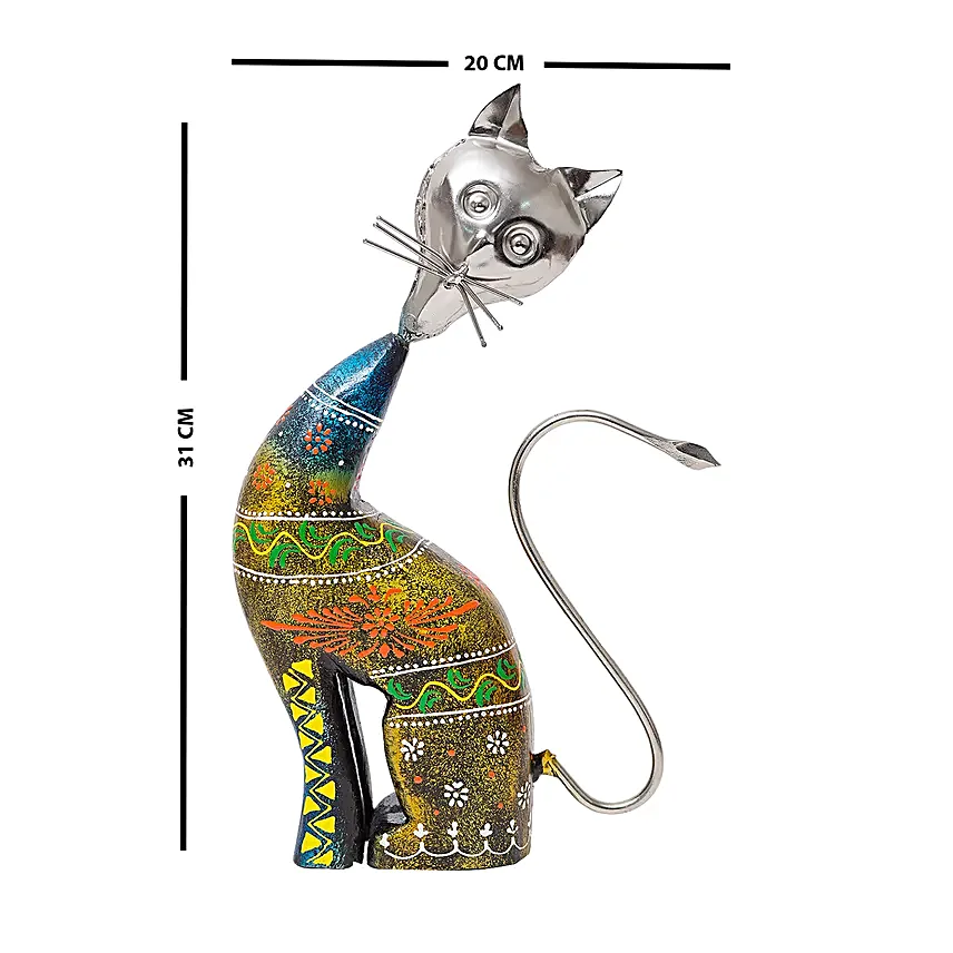 Cat Shaped Homedecor Item