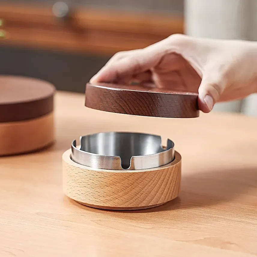Handmade Wooden Ashtray