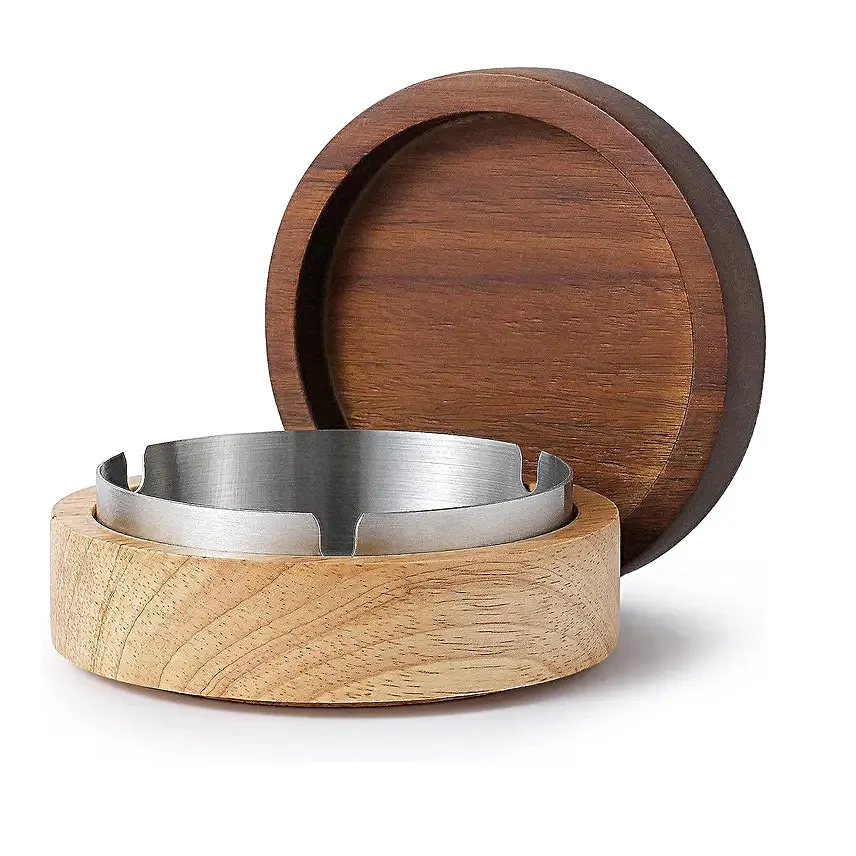 Handmade Wooden Ashtray