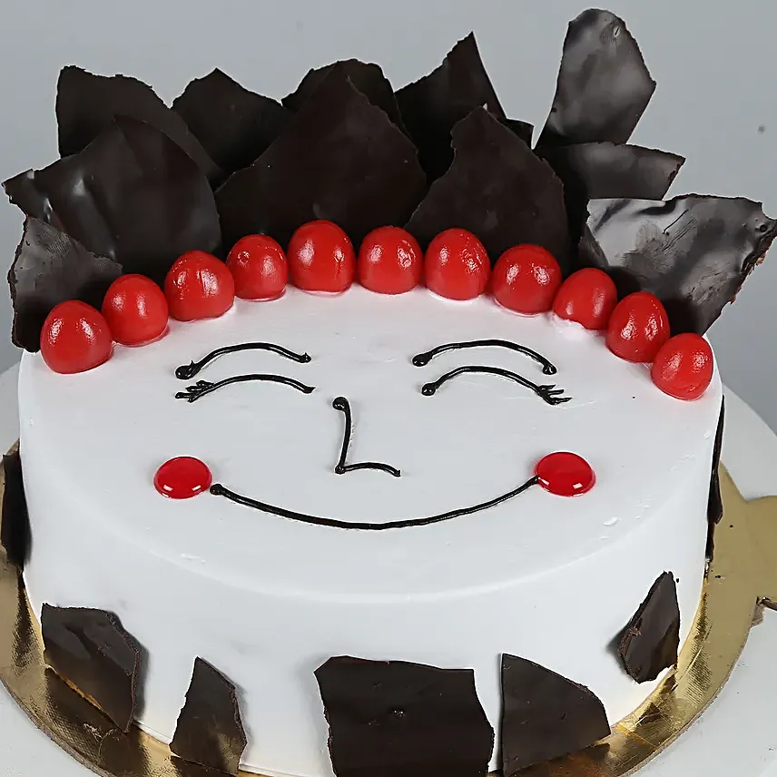 Happiness Loaded Black Forest Cake Half Kg