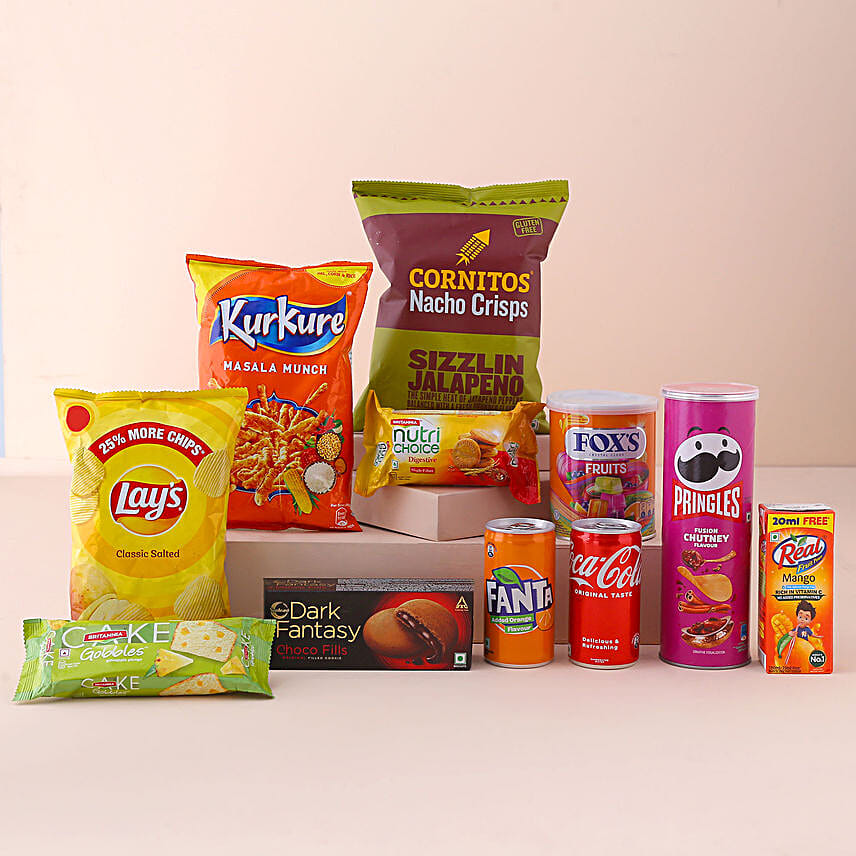 Happiness Loaded Munchies Gift Tray
