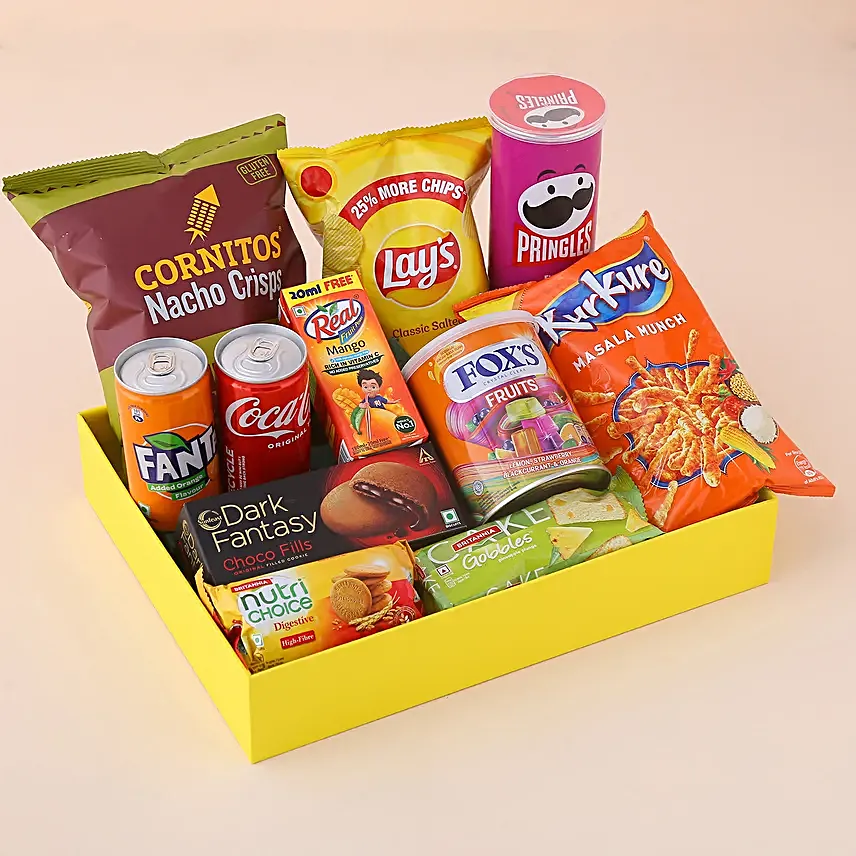 Happiness Loaded Munchies Gift Tray