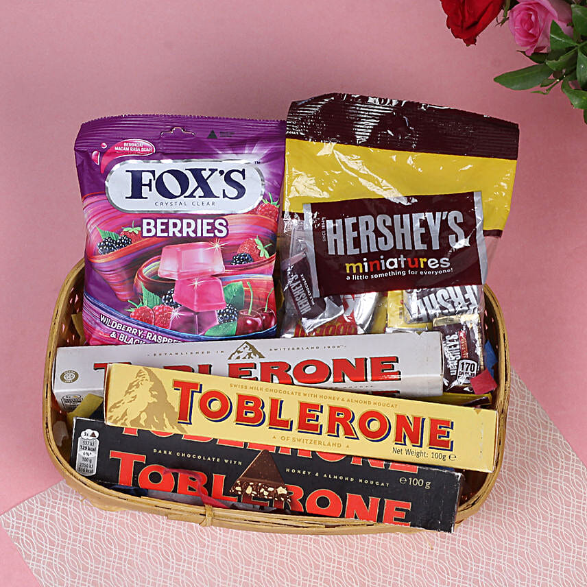 Happy Anniversary Chocolate Goodies Box