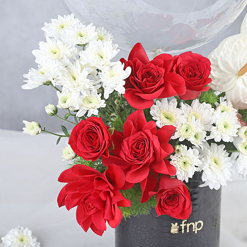 Happy Anniversary Exotic Floral Box