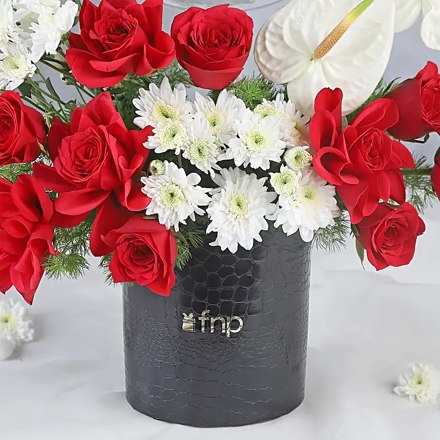 Happy Anniversary Exotic Floral Box
