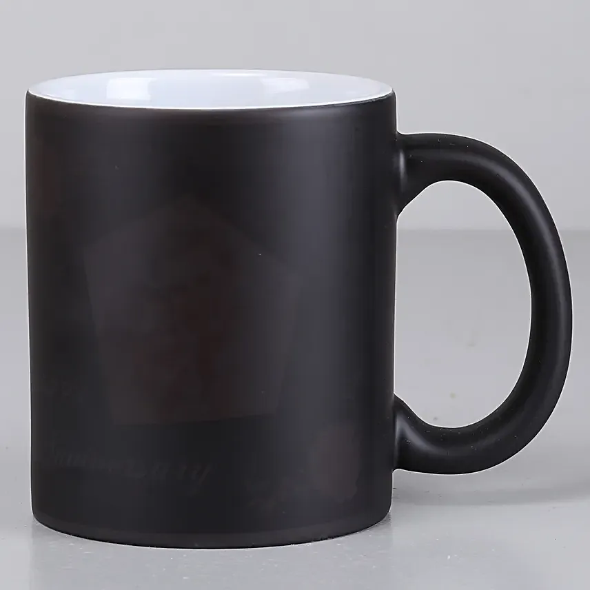 Online Anniversary Personalised Magic Mug