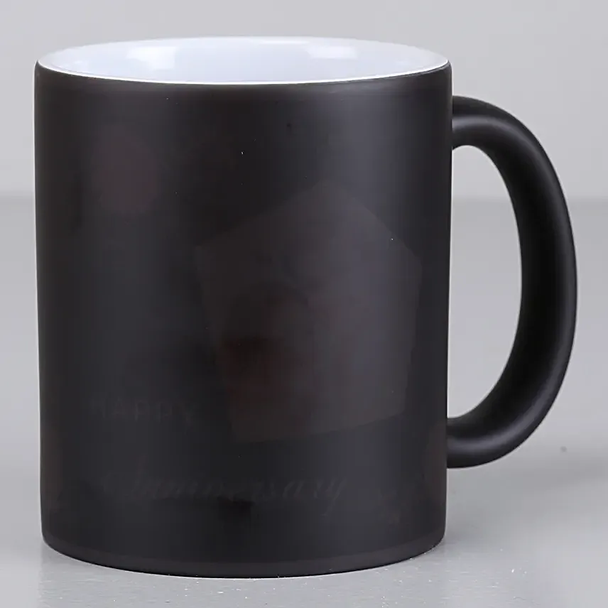 Online Anniversary Personalised Magic Mug