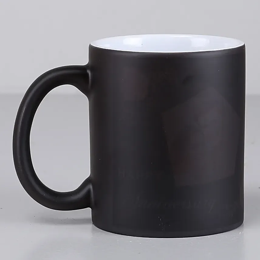 Online Anniversary Personalised Magic Mug