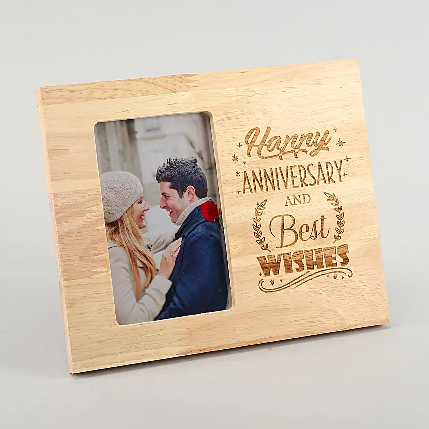 Happy Anniversary Personalised Photo Frame
