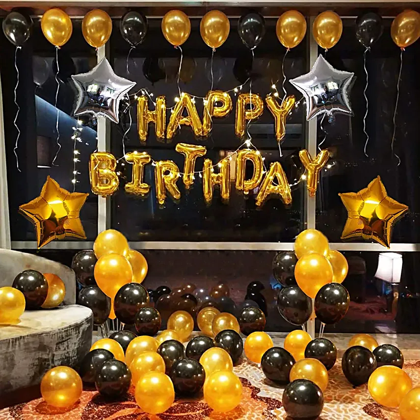 Happy Birthday Balloon Decoration