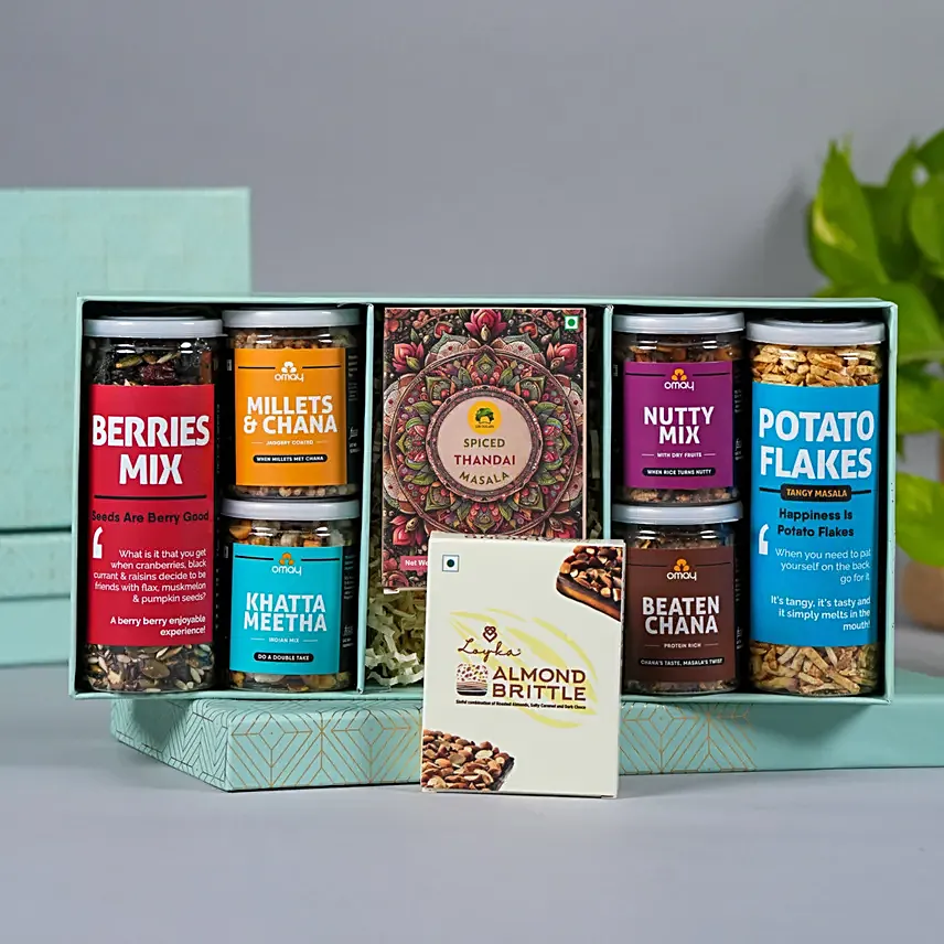 Happy Fathers Day Healthy Treats Box