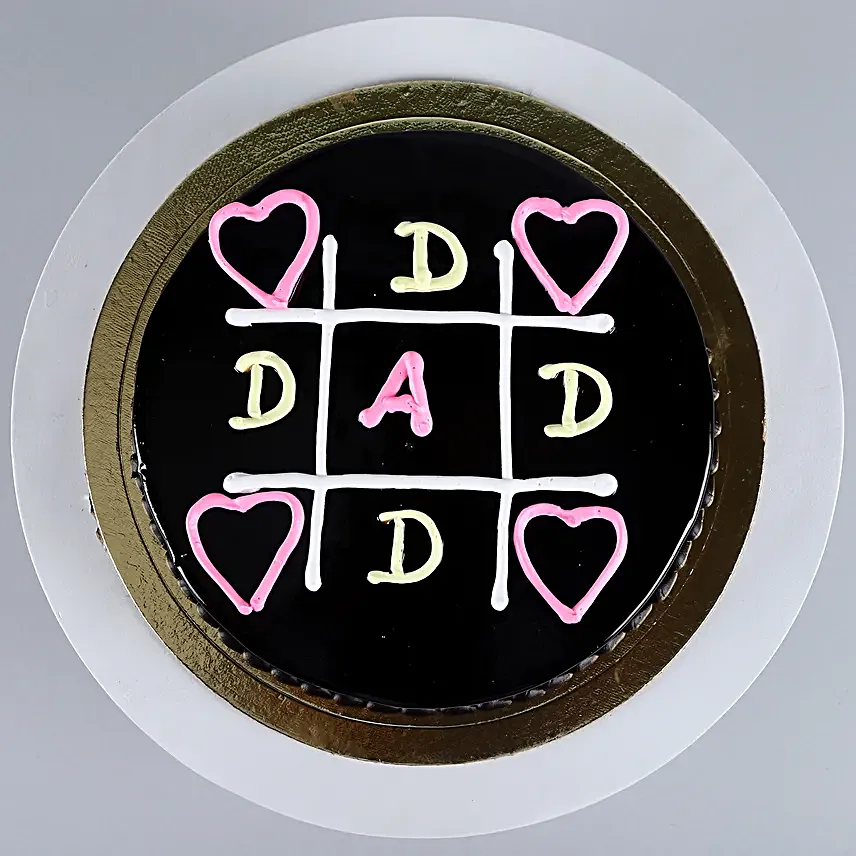 Happy Fathers Day Truffle Cake Half Kg