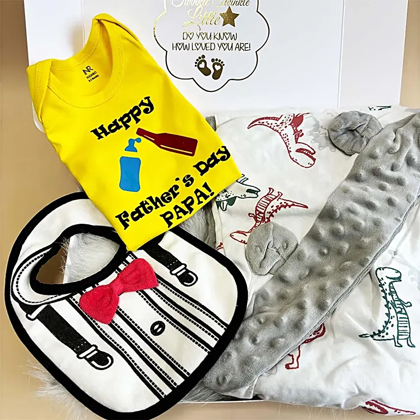 Happy First Fathers Day Gift Box
