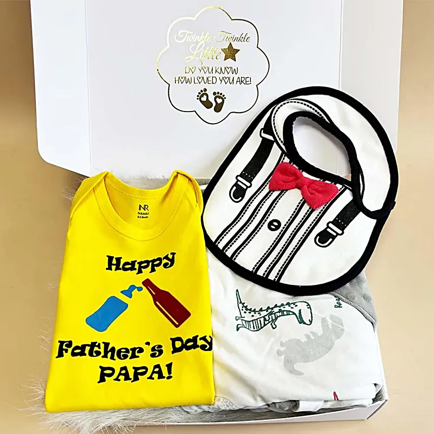 Happy First Fathers Day Gift Box